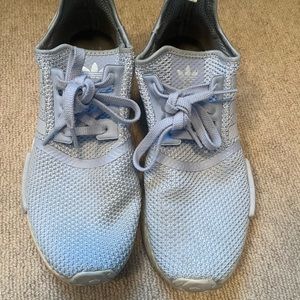 adidas NMDs light blue size 9